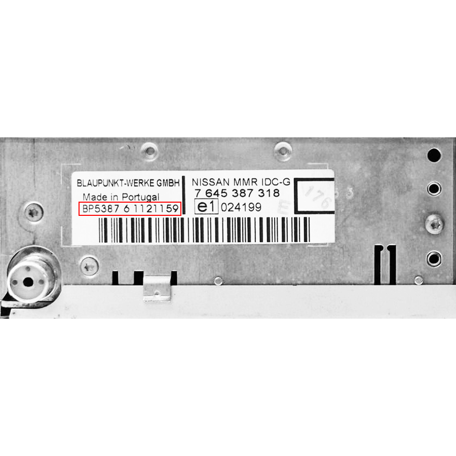 Nissan Radio Unlocking Pin Code