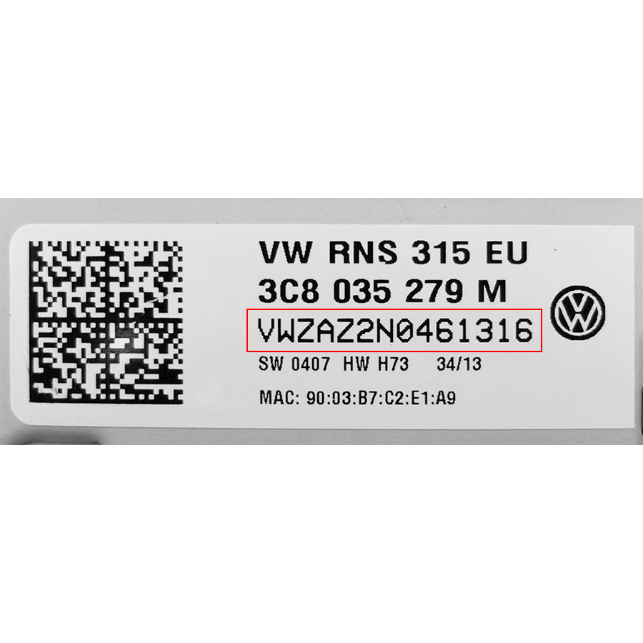 Volkswagen Radio Unlocking Pin Code